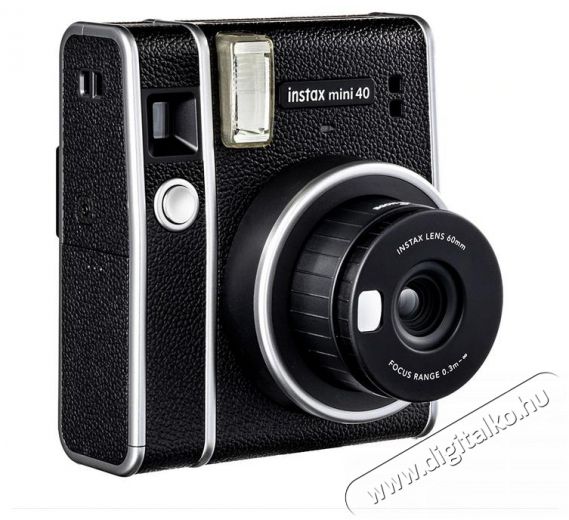 FujiFilm Instax Mini 40 fényképezőgép - fekete Fényképezőgép / kamera - Kompakt fényképezőgép - Analóg fényképezőgép - 375771