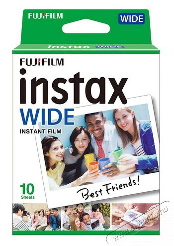 FujiFilm instax film wide reg.glossy 10/pack Fotó-Videó kiegészítők - Kisméretű fotónyomtató - Fotópapír - 380756