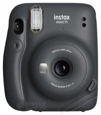 FujiFilm Instax Mini 11 instant fényképezőgép pasztel szürke Fényképezőgép / kamera - Kompakt fényképezőgép - Normál tudású kompakt - 400152
