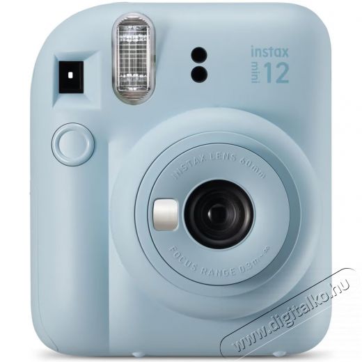 FujiFilm Instax Mini 12 instant fényképezőgép pasztel kék Fényképezőgép / kamera - Kompakt fényképezőgép - Analóg fényképezőgép - 475498