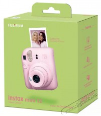 FujiFilm Instax Mini 12 instant fényképezőgép rózsaszín Fényképezőgép / kamera - Kompakt fényképezőgép - Analóg fényképezőgép - 475499