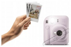 FujiFilm Instax Mini 12 instant fényképezőgép lila Fényképezőgép / kamera - Kompakt fényképezőgép - Analóg fényképezőgép - 490948