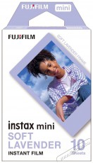 FujiFilm Instax mini film Soft Lavender 10lap/csomag Fotó-Videó kiegészítők - Kisméretű fotónyomtató - Fotópapír - 495296