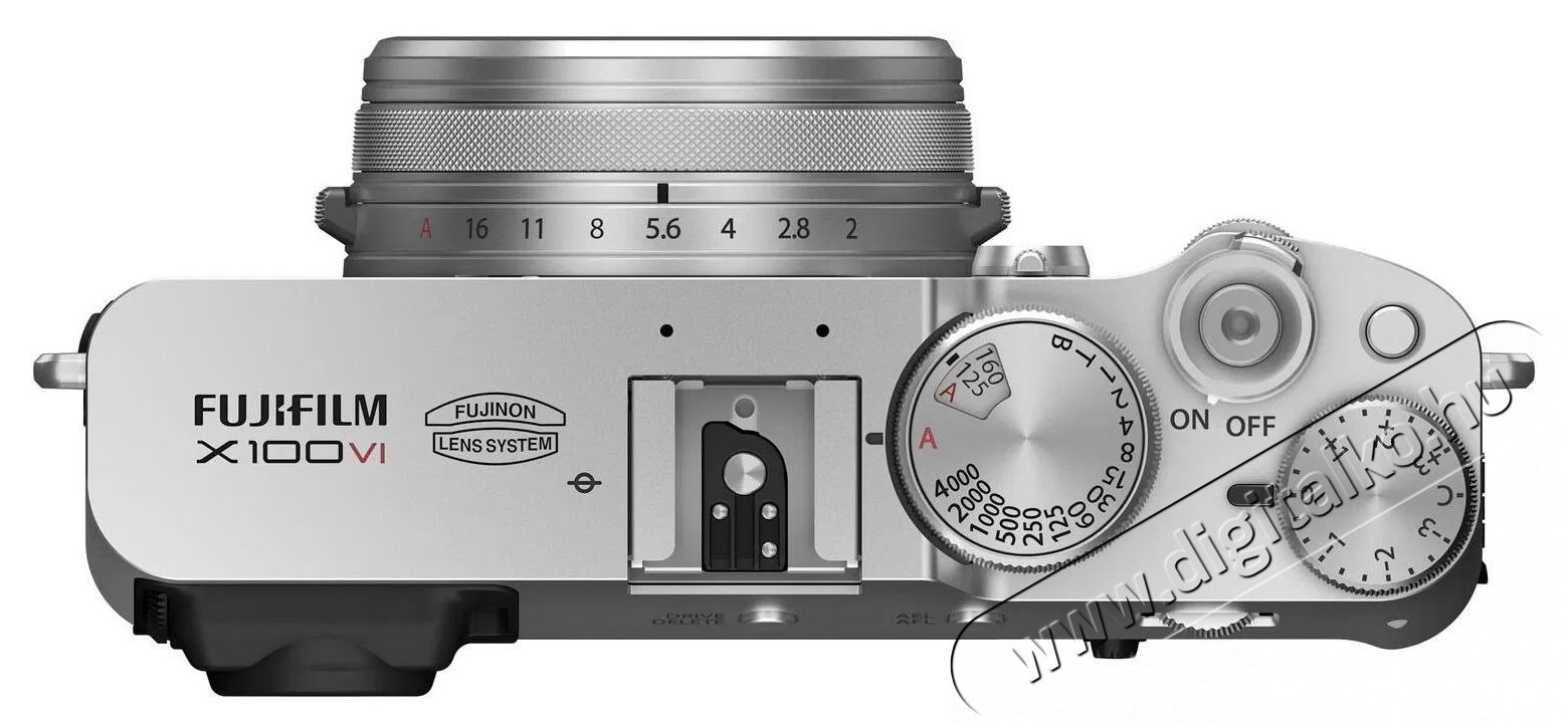 FujiFilm X100VI Silver F&eacute;nyk&eacute;pezőg&eacute;p / kamera - Kompakt f&eacute;nyk&eacute;pezőg&eacute;p - F&eacute;lprofi tud&aacute;s&uacute; kompakt - 520081