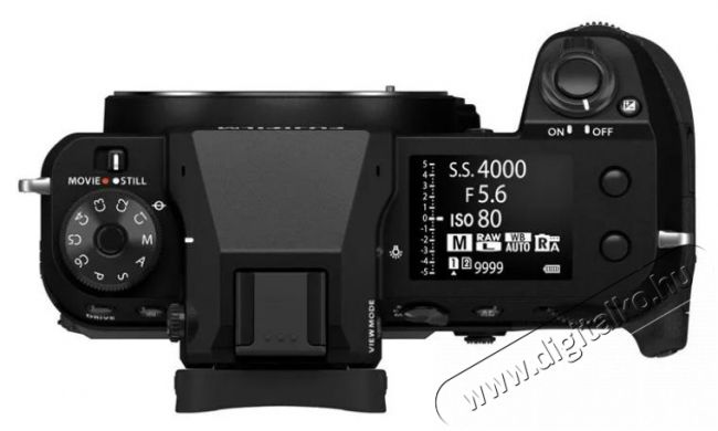 FujiFilm GFX100S II fekete F&eacute;nyk&eacute;pezőg&eacute;p / kamera - Kompakt f&eacute;nyk&eacute;pezőg&eacute;p - Norm&aacute;l tud&aacute;s&uacute; kompakt - 520120