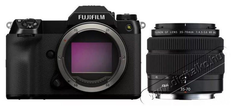 FujiFilm GFX100S II fekete F&eacute;nyk&eacute;pezőg&eacute;p / kamera - Kompakt f&eacute;nyk&eacute;pezőg&eacute;p - Norm&aacute;l tud&aacute;s&uacute; kompakt - 520120