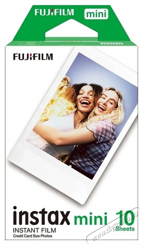 FujiFilm Instax Mini 12 instant f&eacute;nyk&eacute;pezőg&eacute;p, Green Mint + Mini Film 1x10 F&eacute;nyk&eacute;pezőg&eacute;p / kamera - Kompakt f&eacute;nyk&eacute;pezőg&eacute;p - Norm&aacute;l tud&aacute;s&uacute; kompakt - 537664
