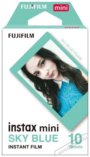 FujiFilm Instax mini blue Frame film, 10 db fot&oacute;hoz Fot&oacute;-Vide&oacute; kieg&eacute;sz&iacute;tők - Egy&eacute;b fot&oacute;-vide&oacute; kieg&eacute;sz&iacute;tő - Egy&eacute;b - 537821