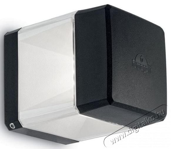 Fumagalli ELISA WALL LED 10W GX53 kültéri falilámpa - fekete  Háztartás / Otthon / Kültér - Világítás / elektromosság - Kerti / kültéri lámpa - 369552