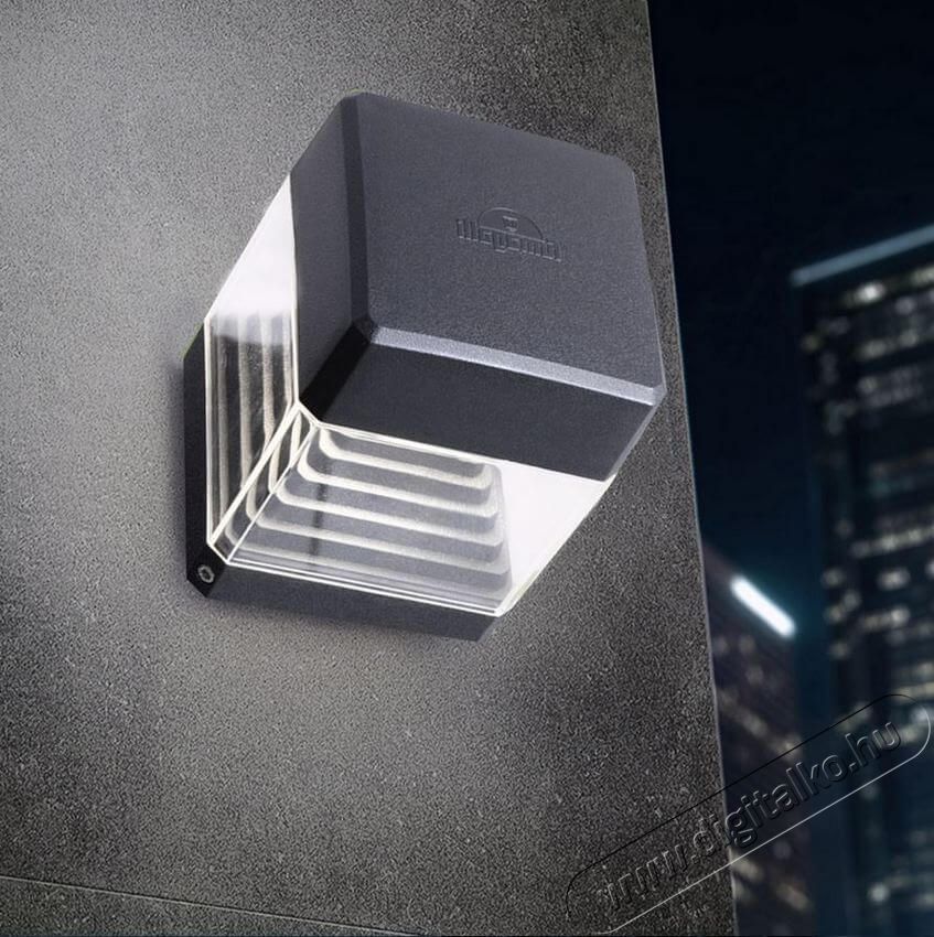 Fumagalli ESTER WALL LED 10W GX53 kültéri falilámpa - fekete  Háztartás / Otthon / Kültér - Világítás / elektromosság - Kerti / kültéri lámpa - 369555