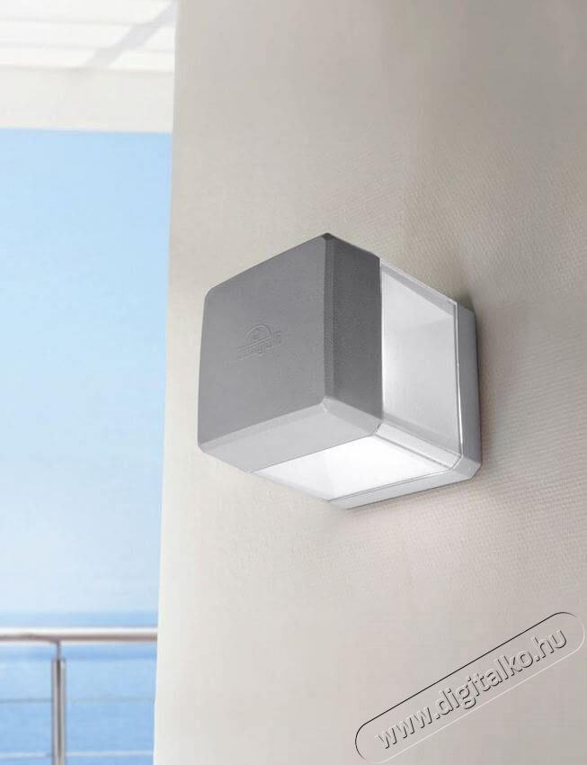 Fumagalli ESTER WALL LED 10W GX53 kültéri falilámpa - szürke  Háztartás / Otthon / Kültér - Világítás / elektromosság - Kerti / kültéri lámpa - 369556