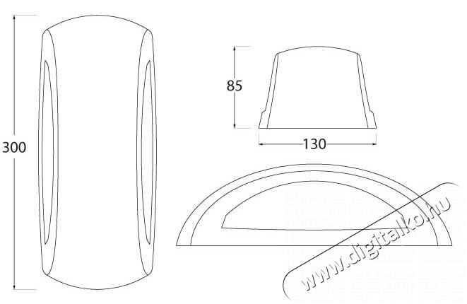 Fumagalli FRANCY LED 6W 4K E27 kültéri falilámpa - fekete (1A1.000.000.AYF1L) Háztartás / Otthon / Kültér - Világítás / elektromosság - Kerti / kültéri lámpa - 369564