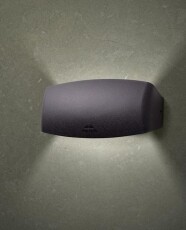 Fumagalli ABRAM 270 LED 11W 4K R7S kültéri falilámpa - fekete (AB3.000.000.AXP1L) Háztartás / Otthon / Kültér - Világítás / elektromosság - Kerti / kültéri lámpa - 369486