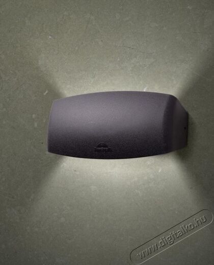 Fumagalli ABRAM 270 LED 11W 4K R7S kültéri falilámpa - fekete (AB3.000.000.AXP1L) Háztartás / Otthon / Kültér - Világítás / elektromosság - Kerti / kültéri lámpa - 369486