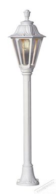 Fumagalli MIZAR/RUT LED 8W 2,7K E27 fehér kültéri állólámpa Háztartás / Otthon / Kültér - Világítás / elektromosság - Kerti / kültéri lámpa - 388300