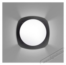 Fumagalli STUCCHI LED 18W 3K GX53 fekete kültéri falilámpa Háztartás / Otthon / Kültér - Világítás / elektromosság - Kerti / kültéri lámpa - 388401