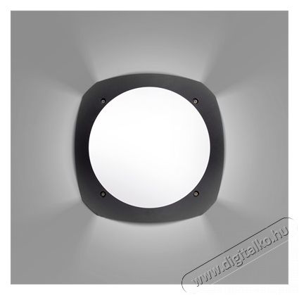 Fumagalli STUCCHI LED 18W 3K GX53 fekete kültéri falilámpa Háztartás / Otthon / Kültér - Világítás / elektromosság - Kerti / kültéri lámpa - 388401