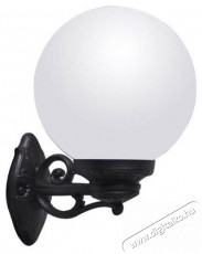 Fumagalli BISSO/G250 2db/csomag E27 opál/fekete kültéri falilámpa Háztartás / Otthon / Kültér - Világítás / elektromosság - Kerti / kültéri lámpa - 478838