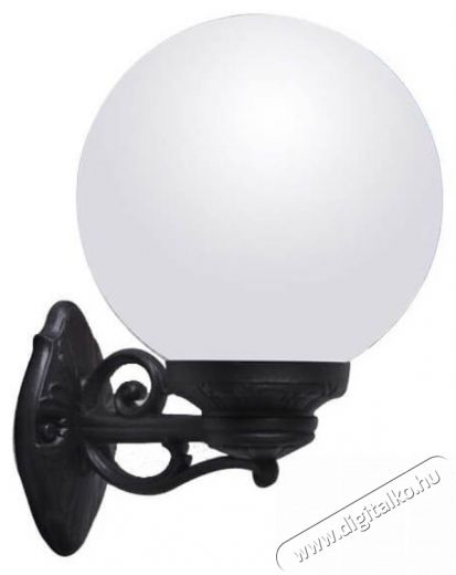 Fumagalli BISSO/G250 2db/csomag E27 opál/fekete kültéri falilámpa Háztartás / Otthon / Kültér - Világítás / elektromosság - Kerti / kültéri lámpa - 478838