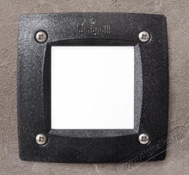 Fumagalli LETI 100 SQUARE ST LED 3W GX53 kültéri beépíthető falilámpa - fekete (3C4.000.000.AYG1K) Háztartás / Otthon / Kültér - Világítás / elektromosság - Kerti / kültéri lámpa - 369575