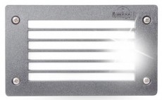 Fumagalli LETI 200 GL LED 3W GX53 kültéri beépíthető falilámpa - szürke (4C2.000.000.LYG1K) Háztartás / Otthon / Kültér - Világítás / elektromosság - Kerti / kültéri lámpa - 369579