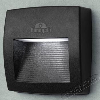 Fumagalli LORENZA 150 LED 4W 3K R7S kültéri falilámpa - fekete (AS1.000.000.AXJ1R) Háztartás / Otthon / Kültér - Világítás / elektromosság - Kerti / kültéri lámpa - 369587