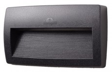 Fumagalli LORENZA 270 LED kültéri falilámpa 11W 3K - fekete (AS3.000.000.AXP1R) Háztartás / Otthon / Kültér - Világítás / elektromosság - Kerti / kültéri lámpa - 369599