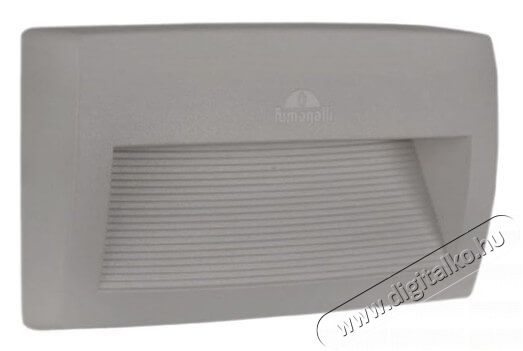 Fumagalli LORENZA 270 LED kültéri falilámpa 11W - szürke (AS3.000.000.LXP1L) Háztartás / Otthon / Kültér - Világítás / elektromosság - Kerti / kültéri lámpa - 369603