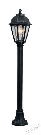Fumagalli MIZAR/SABA LED kültéri állólámpa 6W 4K E27 - fekete (K22.151.000.AXF1L) Háztartás / Otthon / Kültér - Világítás / elektromosság - Kerti / kültéri lámpa - 369631