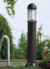 Fumagalli SAURO 800 LED E27 kültéri állólámpa - fekete (D15.554.000.AXE27FRA) Háztartás / Otthon / Kültér - Világítás / elektromosság - Kerti / kültéri lámpa - 369633