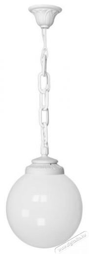 Fumagalli SICHEM/G250 E27 opál/ kültéri függeszték - fehér (G25.120.000.WYE27) Háztartás / Otthon / Kültér - Világítás / elektromosság - Kerti / kültéri lámpa - 369639