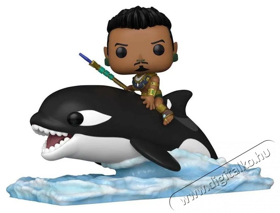 Funko POP! Black Panther - Namor with Orca (Super Deluxe) H&aacute;ztart&aacute;s / Otthon / K&uuml;lt&eacute;r - J&aacute;t&eacute;k / Sport - J&aacute;t&eacute;kfigura - 531786