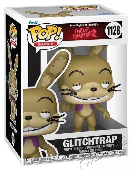 Funko POP! FNAF  Help Wanted 2 - Glitchtrap H&aacute;ztart&aacute;s / Otthon / K&uuml;lt&eacute;r - J&aacute;t&eacute;k / Sport - J&aacute;t&eacute;kfigura - 531791