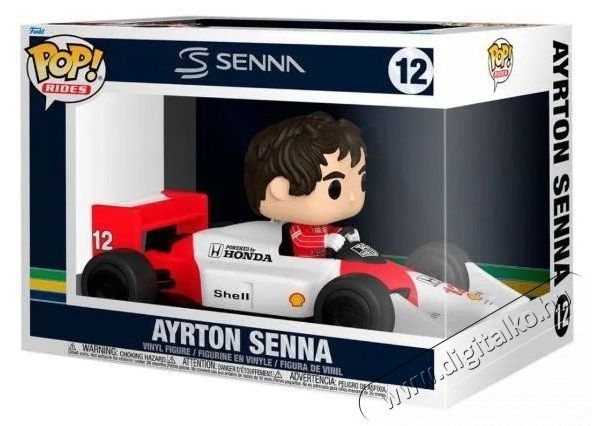 Funko POP! Formula 1 - McLaren - Ayrton Senna Super Deluxe H&aacute;ztart&aacute;s / Otthon / K&uuml;lt&eacute;r - J&aacute;t&eacute;k / Sport - J&aacute;t&eacute;kfigura - 531783