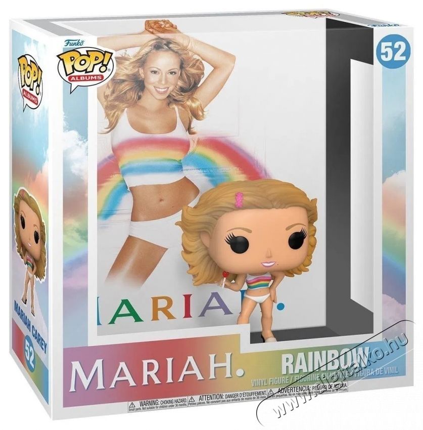 Funko POP! Mariah Carey - Rainbow H&aacute;ztart&aacute;s / Otthon / K&uuml;lt&eacute;r - J&aacute;t&eacute;k / Sport - J&aacute;t&eacute;kfigura - 531790