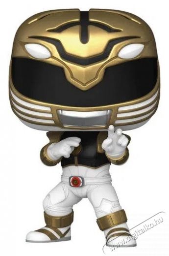 Funko POP! Movies  Mighty Morphin Power Rangers - White Ranger H&aacute;ztart&aacute;s / Otthon / K&uuml;lt&eacute;r - J&aacute;t&eacute;k / Sport - J&aacute;t&eacute;kfigura - 531793