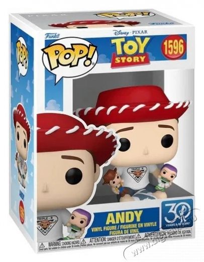 Funko POP! Toy Story 30th Anniversary - Andy H&aacute;ztart&aacute;s / Otthon / K&uuml;lt&eacute;r - J&aacute;t&eacute;k / Sport - J&aacute;t&eacute;kfigura - 531795