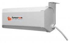 FUNSCREEN Tensioned Motor 177x256cm UST/ST projektorokhoz motoros fali vetítővászon Tv kiegészítők - Vetítővászon - 439767
