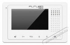 Futura Digital FUTURA VDT - 433 4,3kijelző/kihangosított kommunikáció/nem némítható/interkom/videós lakáskészülék Háztartás / Otthon / Kültér - Biztonságtechnika - Kiegészítő - 394513