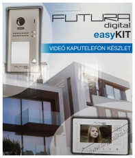 Futura Digital FUTURA easyKIT ÚJ - (VDK-43307C) - 1 lakásos színes videokaputelefon szett Háztartás / Otthon / Kültér - Biztonságtechnika - Kiegészítő - 394509