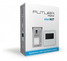 Futura Digital FUTURA startKIT - 1 lakásos színes videokaputelefon szett Háztartás / Otthon / Kültér - Biztonságtechnika - Kiegészítő - 508648