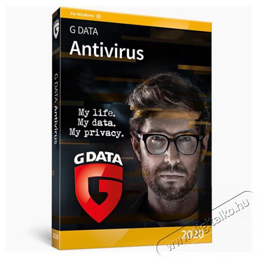 G Data Antivírus HUN 1 Felhasználó 1 év dobozos vírusirtó szoftver Fotó-Videó kiegészítők - Egyéb fotó-videó kiegészítő - Szoftver / képszerkesztő - 410244