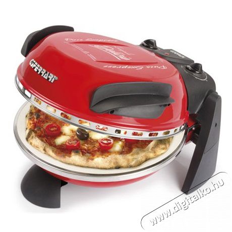 G3 Ferrari G10006 EVO Elektromos pizzasütő - piros Konyhai termékek - Konyhai kisgép (sütés / főzés / hűtés / ételkészítés) - Légkeveréses főzőgép / elektromos kukta / multifunkciós sütő - 352666
