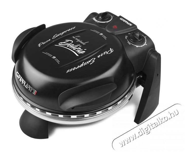 G3 Ferrari G10006 Evo elektromos pizzasütő - fekete Konyhai termékek - Konyhai kisgép (sütés / főzés / hűtés / ételkészítés) - Légkeveréses főzőgép / elektromos kukta / multifunkciós sütő - 352665