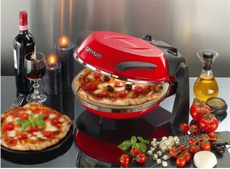 G3 Ferrari G10006 EVO Elektromos pizzasütő - piros Konyhai termékek - Konyhai kisgép (sütés / főzés / hűtés / ételkészítés) - Légkeveréses főzőgép / elektromos kukta / multifunkciós sütő - 352666