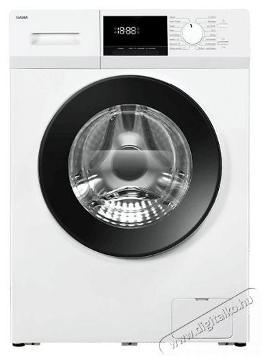 Gaba GTW-612A Mosógép Háztartás / Otthon / Kültér - Mosógép / szárítógép - Elöltöltős normál (60cm-ig) mosógép - 494490
