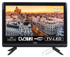 Gaba GLV-2201 LED televízió Televíziók - LED televízió - 1080p Full HD felbontású - 499091