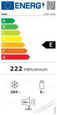 Gaba GHNF-204W No-Frost Fagyasztószekrény Konyhai termékek - Hűtő, fagyasztó (szabadonálló) - Fagyasztószekrény - 499752