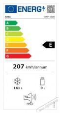 Gaba GHNF-161W No-Frost Fagyasztószekrény Konyhai termékek - Hűtő, fagyasztó (szabadonálló) - Fagyasztószekrény - 499681