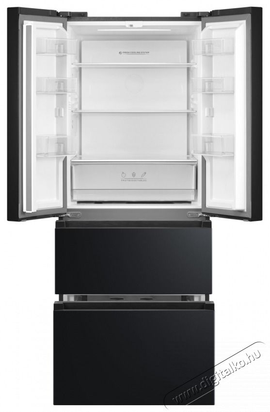 Gaba GMR-392BE franciaajt&oacute;s hűtő Konyhai term&eacute;kek - Hűtő, fagyaszt&oacute; (szabadon&aacute;ll&oacute;) - Amerikai t&iacute;pus&uacute; Side By Side hűtő - 531383